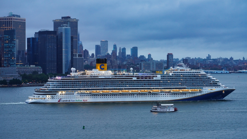 Cruise ship Carnival Venezia in New York