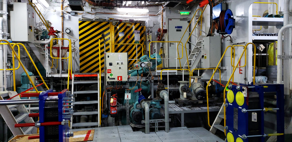 Cabin near engine room